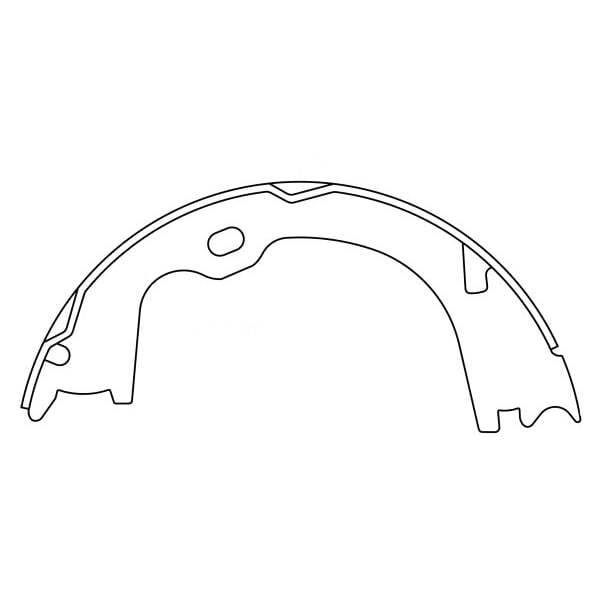 Centric Parts Centric Brake Shoes, 111.09620 111.09620 - main